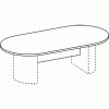 Alera® Verona Series Racetrack Conference Table Top With Modesty Panel