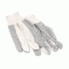 Galaxy® Men&Rsquo;S Pvc Dotted Canvas Gloves