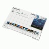 House Of Doolittle Full-Color Earthscapes Monthly Desk Pad Calendar