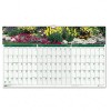 House Of Doolittle Earthscapes Gardens Of The World Wall Calendar, Three Months Per Page