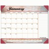 Visual Organizer® Marbleized Monthly Desk Pad Calendar