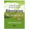 Houghton Mifflin American Heritage® Abbreviations Dictionary, Third Edition, Hardbound