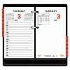 At-A-Glance® Two-Color Daily Desk Calendar Refill