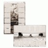 At-A-Glance® Black And White Fashion Erasable Yearly Wall Calendar