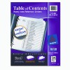 Avery® Ready Index® Classic Black & White Table Of Contents Dividers
