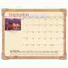 Visual Organizer® Photographic Monthly Desk Pad Calendar