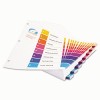 Avery® Ready Index® Contemporary Multicolor Table Of Contents Divider Sets Uncollated
