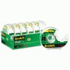 Scotch® Magic™ Office Tape In Refillable Handheld Dispenser, Six-Roll Pack
