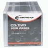 Innovera® Cd/Dvd Polystyrene Thin Line Storage Case