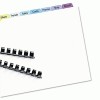 Avery® Index Maker® Unpunched Clear Label Dividers With Contemporary Color Tabs