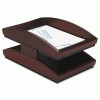 Rolodex™ Executive Woodline Ii® Front Loading Double Desk Tray