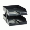 Rubbermaid® Plastic Desk Trays With Risers