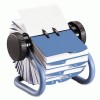 Rolodex™ Rotary Card File With Blue Base
