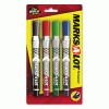 Avery® Marks-A-Lot® Everbold® Flipchart Marker, Four-Color Set