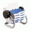 DISCONTINUED. Rolodex™ Chrome Finish Open Rotary Card File