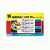 Avery® Marks-A-Lot® Dual Tip Dry Erase Marker, Four-Color Set