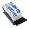 Rolodex™ V-Glide™ Adjustable Plastic Card File