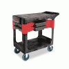 Rubbermaid® Commercial Two-Shelf Trades Cart