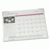 Visual Organizer™ Floral Scenes Monthly Desk Pad Calendar