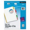 Avery® Big Tab Write-On Dividers With Erasable Laminated Tabs