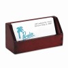 Rolodex™ Harmony™ Wood Business Card Holder