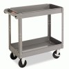 Tennsco Two-Shelf Metal Cart