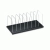 Buddy Products Steel Eight-Section Book Rack With Dividers