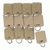 Pm Company® Extra Blank Tags For Portable Velcro® Security-Backed Zippered Case