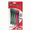 DISCONTINUED-DO NOT ORDER!Pentel® Mini R.S.V.P.® Stick Ballpoint Pen, Five-Color Pack