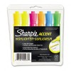 Sharpie® Accent® Tank Style Highlighter, Six-Color Set