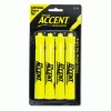 Sharpie® Accent® Tank Style Highlighter, One-Color Four-Pack
