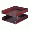 Carver™ Hardwood Double Desk Tray