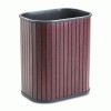 Advantus® Rectangular Hardwood Wastebaskets
