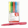 Universal® Pocket Highlighter, Five-Color Set
