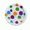 Converting Balloons Pattern Disposable Plates