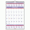 At-A-Glance® Three-Months-Per-Page Wall Calendar With Current Month Ruled Daily Blocks