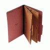 Universal® Six-Section Classification Folder With Pockets