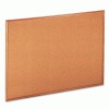 Universal® Cork Bulletin Board With Oak Finish Frame