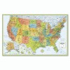 Rand Mcnally M-Series Laminated U.S. Wall Map