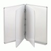 Balt Dry-Erase Board/Notebook With Double-Sided Panels