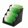 Deflect-O® Desktop Business Card Holder