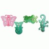 Adams Manufacturing Fish, Frog, Gecko, And Butterfly Magnet Clip Set