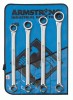 4 Pc. Fractional Geared Box Wrench Set (Roll)
