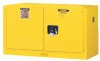Yellow Piggyback Safety Cabinets