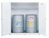 White Drum Cabinets For Flammable Waste