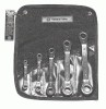 5 Pc. Ratcheting Offset Box Wrench Sets