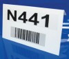 Hanging Location Sign With Long-Range Barcode