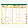 Visual Organizer® Flowers Monthly Desk Pad
