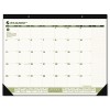 At-A-Glance® Recycled Monthly Two-Color Desk Pad Calendar