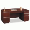 Bush® Milano Collection Bow Front Desk Pedestals